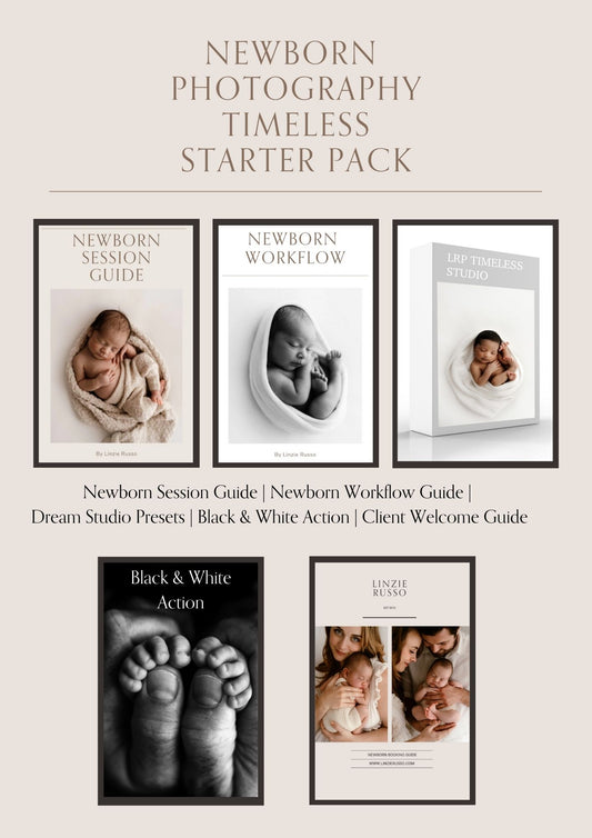 Newborn Photography Timeless Starter Pack