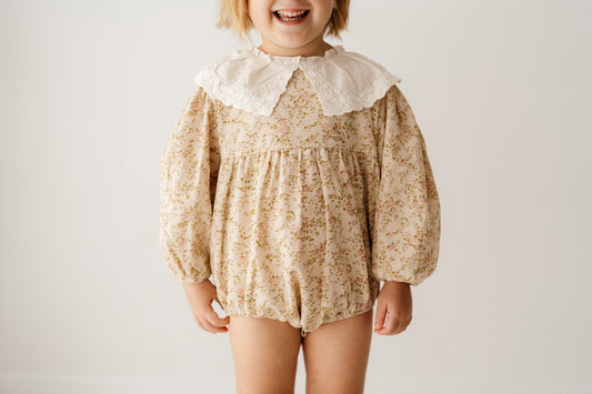 Olivia Romper - girls romper