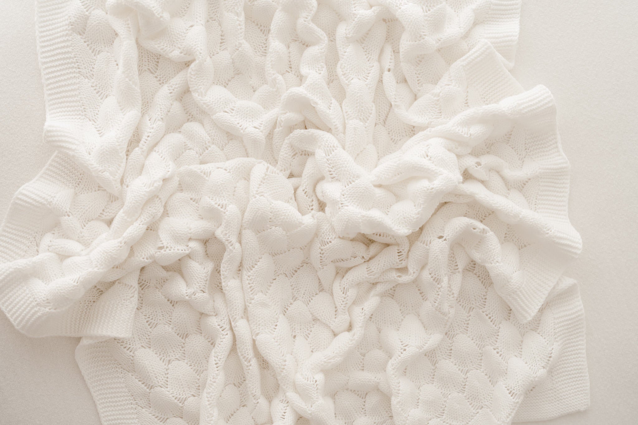 Lily Blanket - newborn posing blanket close-up detail