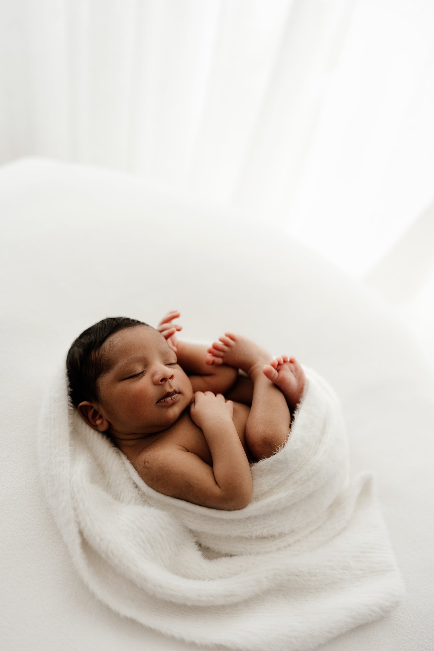 The Timeless Drop - Newborn Photography Posing Beanbag Drop