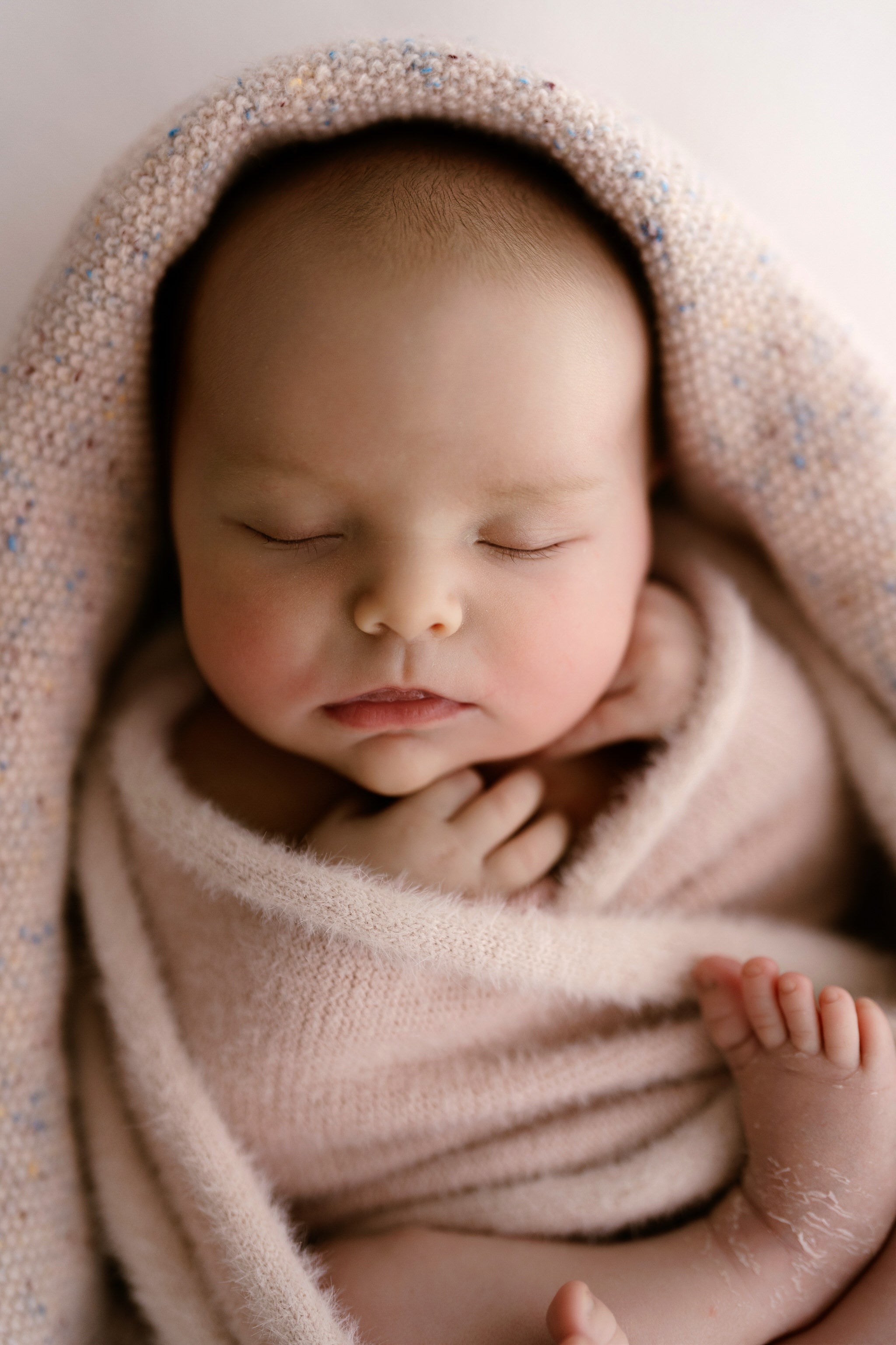 The Dusky Plush Wrap - Newborn Posing Wrap