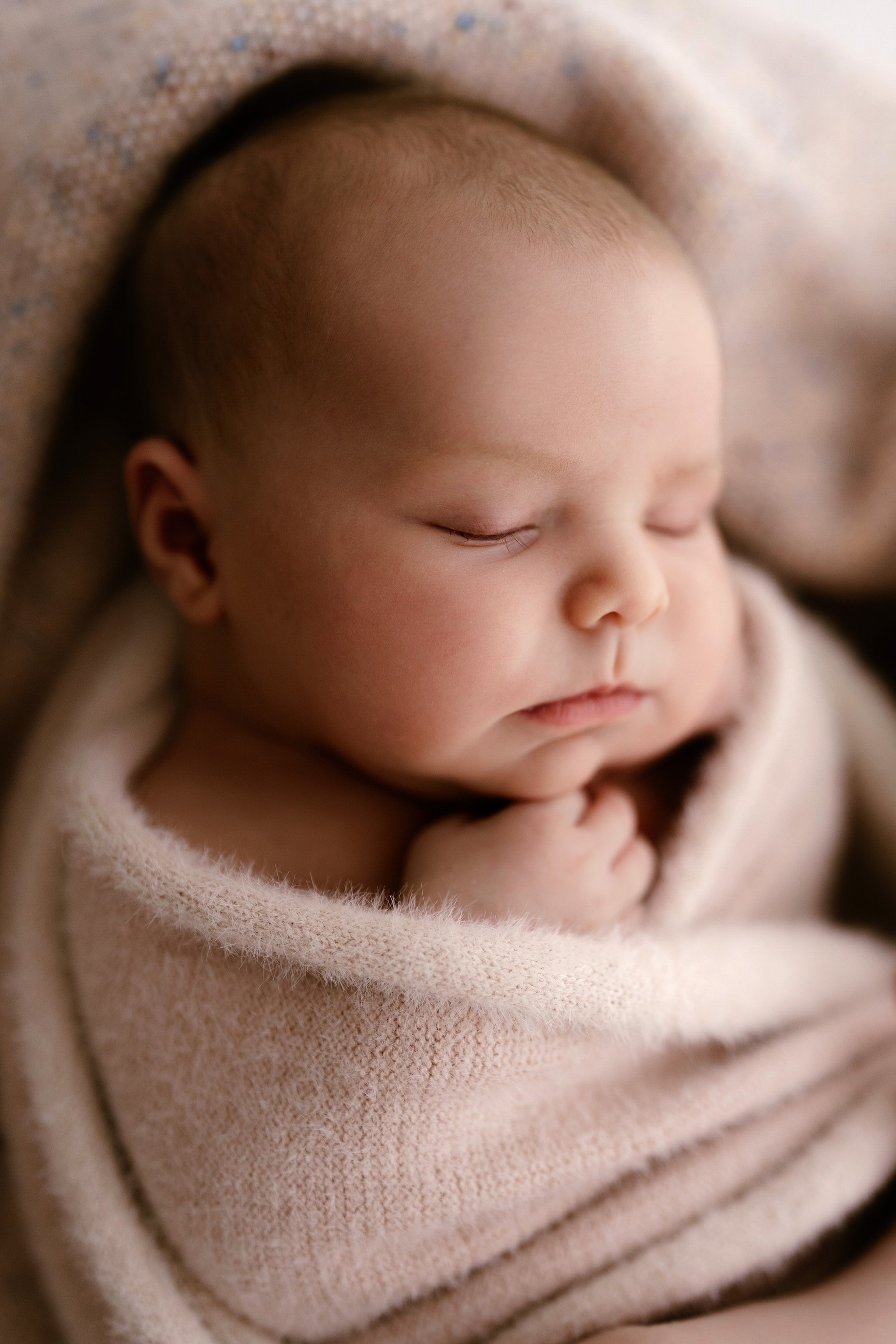 The Dusky Plush Wrap - Newborn Posing Wrap