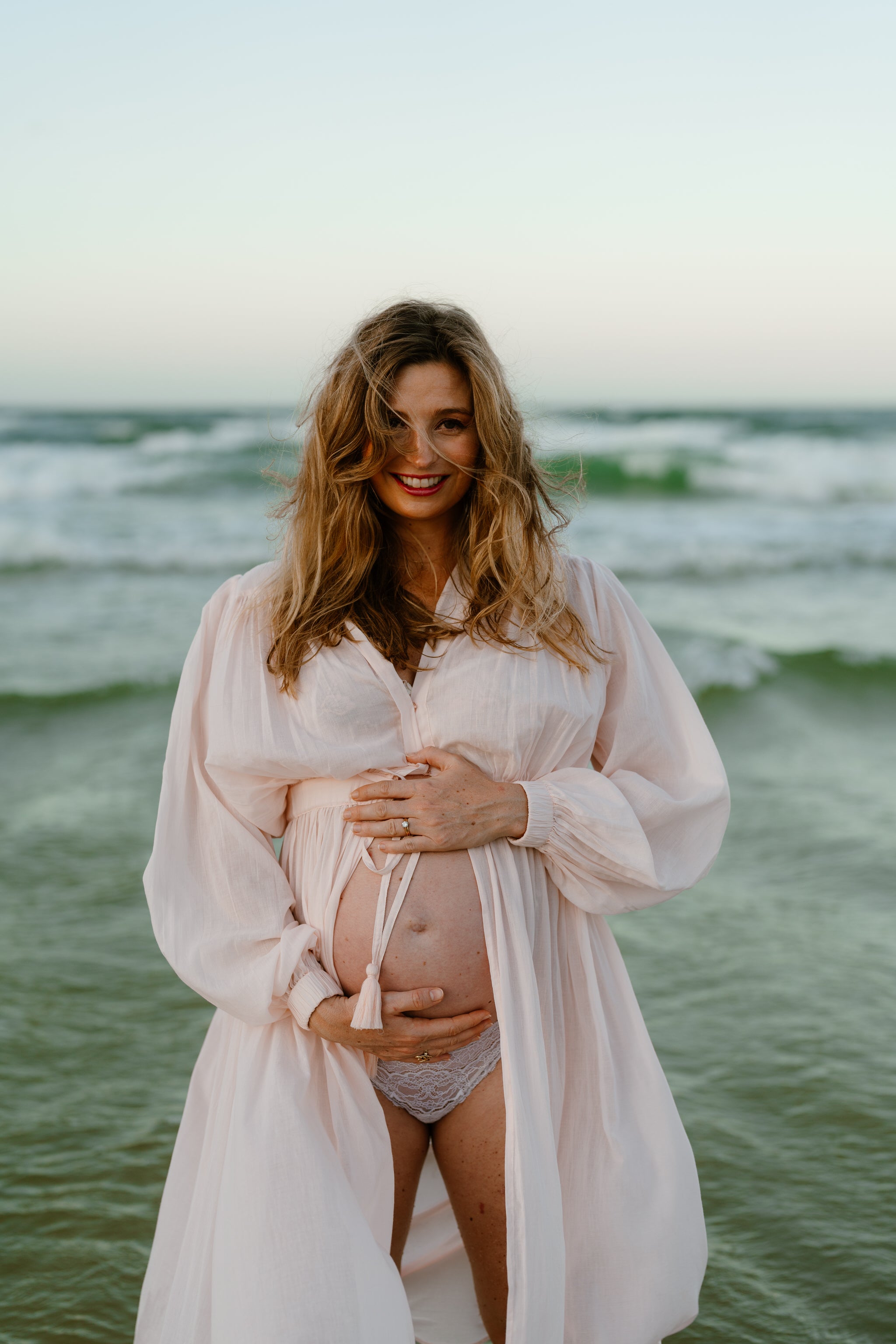 Lotus Gown - Client Wardrobe / Maternity Dress