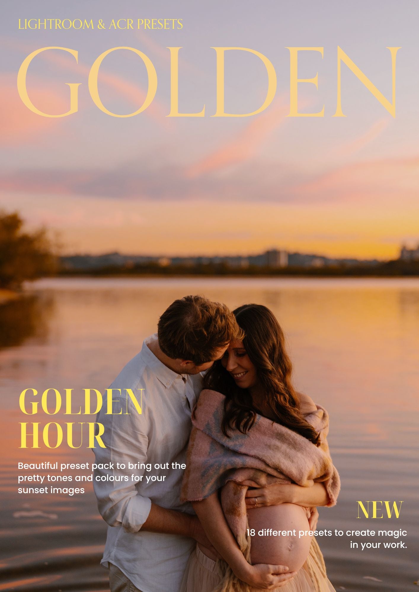 Lightroom & ACR Presets - Golden cover