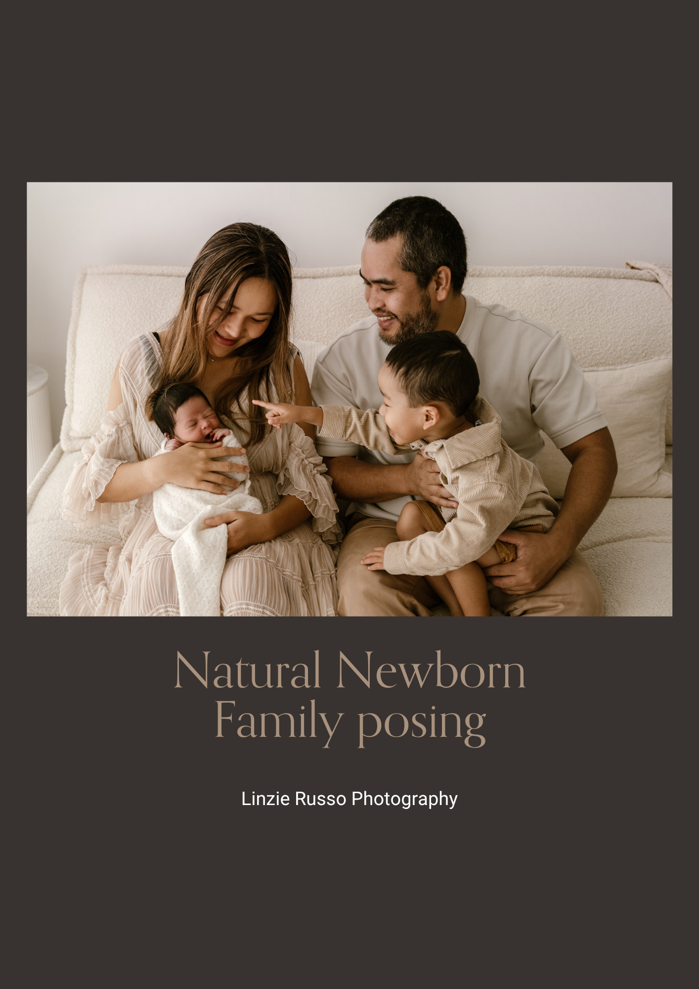 Natural Newborn Family Posing eBook