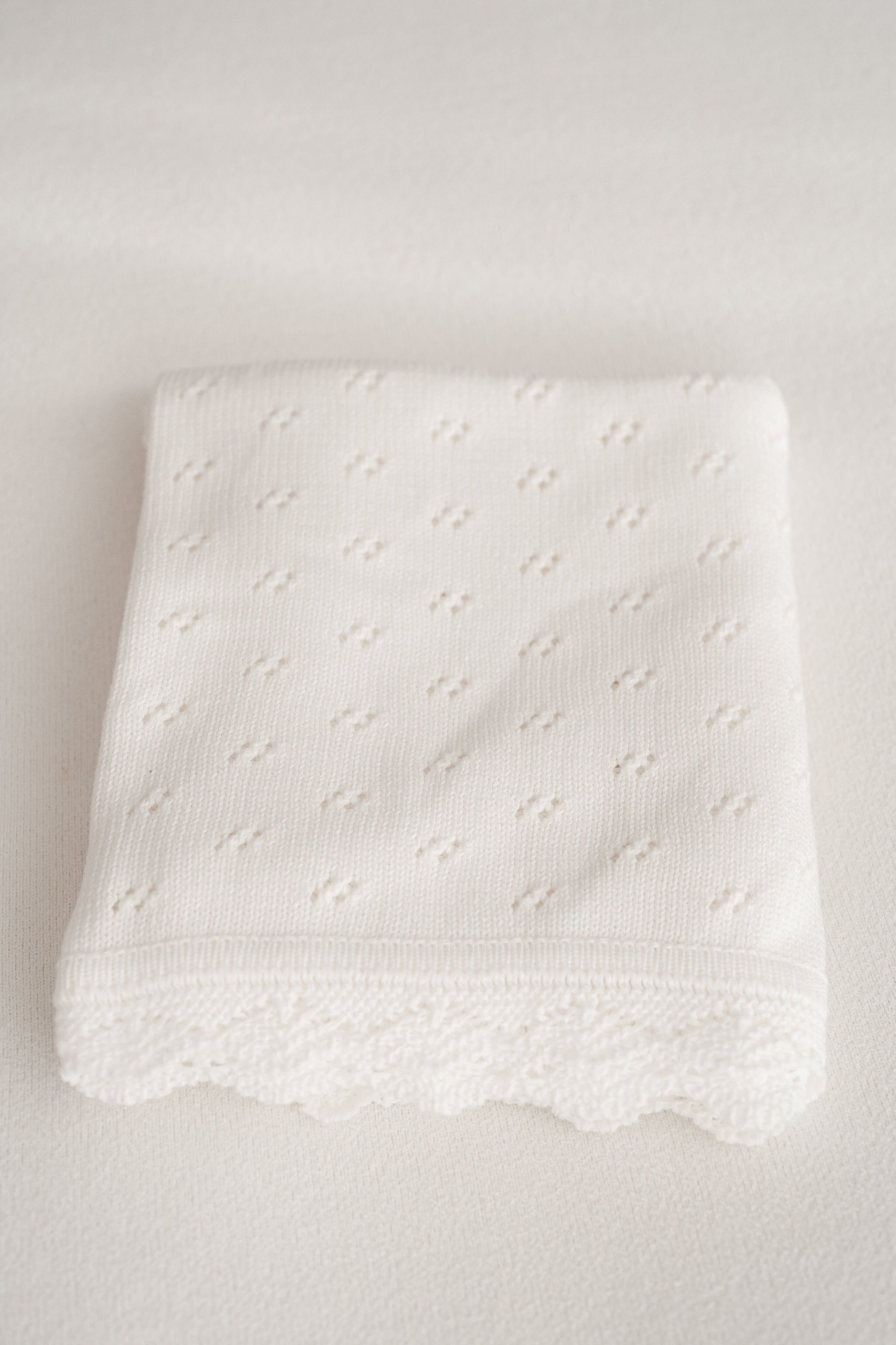 The Oscar Blanket - Newborn Posing Blanket folded