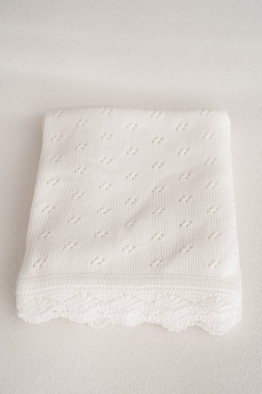 The Oscar Blanket - Newborn Posing Blanket folded