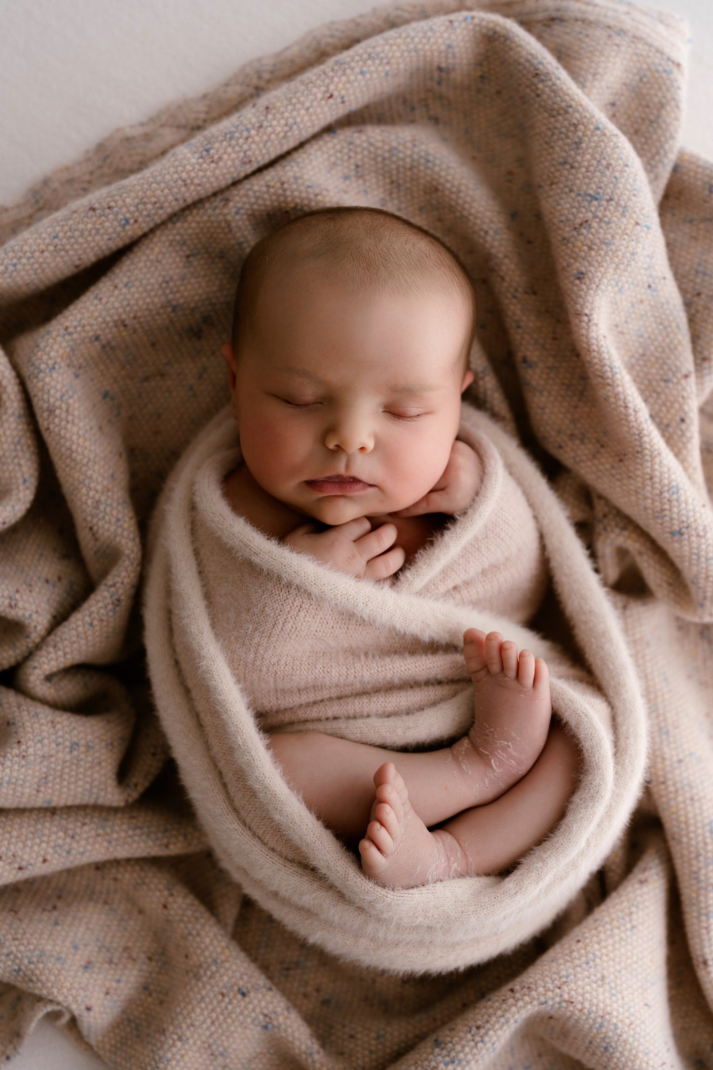 The Dusky Plush Wrap - Newborn Wrap