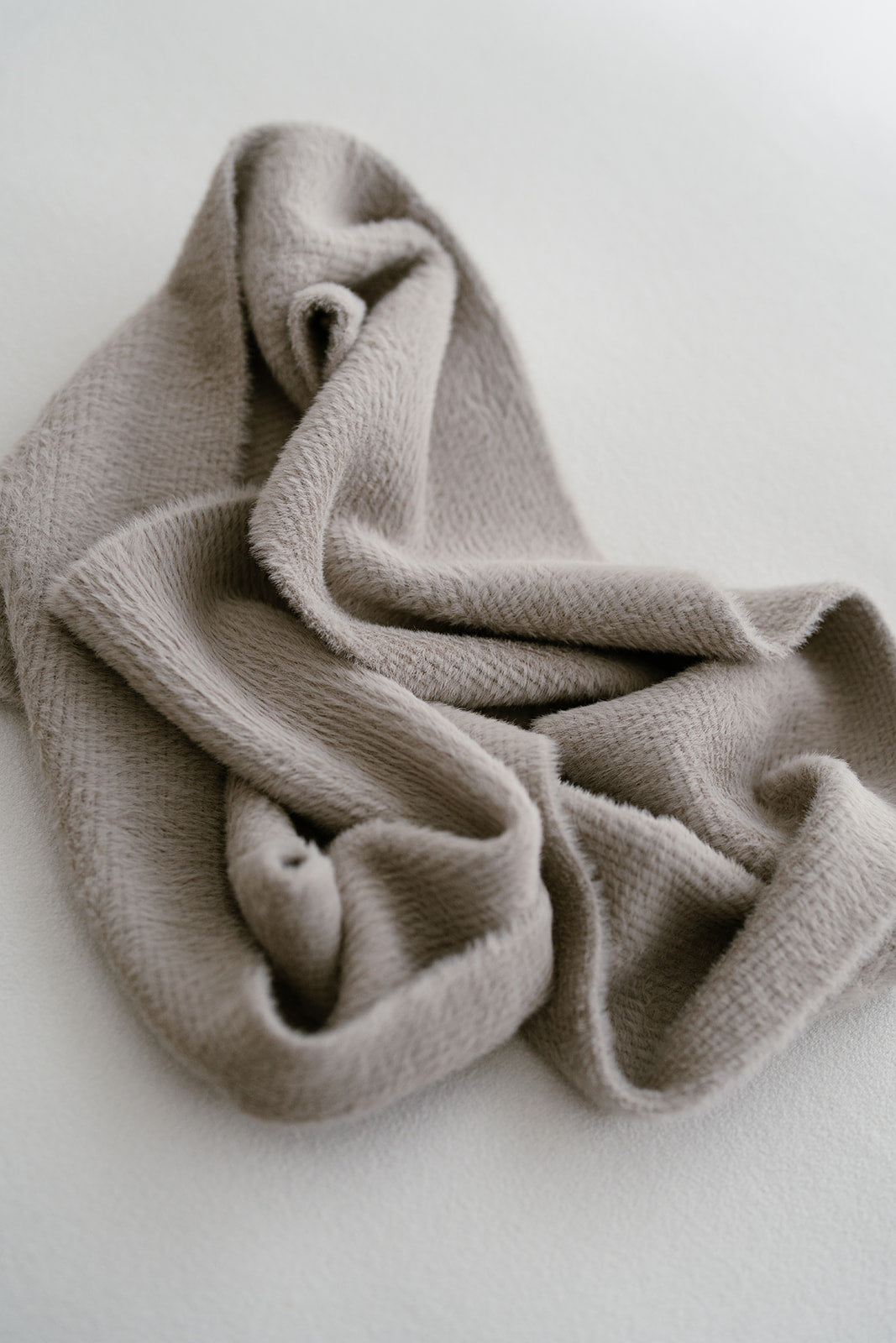 Taupe Wrap newborn photo prop