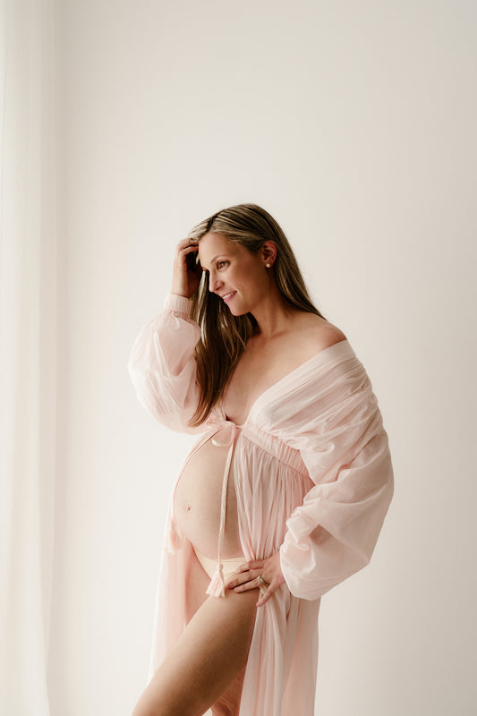 Lotus Gown - Client Wardrobe / Maternity Dress